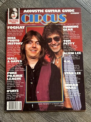 Kiss Magazine CIRCUS July 1978 Vintage Kiss Aucoin Stan Lee Marvel Marvelmania - Image 1 of 4