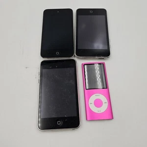 iPod Touch ipod Nano Bundle x 4 DEAD BATTERY A1367 A1288 A1285 - Picture 1 of 7