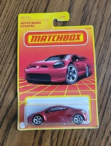 Matchbox Mitsubishi Eclipse (2020) Red Die-Cast Metal Toy Car 1/24 - Picture 1 of 7