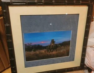 INDIANER NAVAJO ORIGINAL JIMMY YELLOWHAIR, SCHÖNER RAHMEN VINTAGE MIT RAHMEN $$ - Bild 1 von 24