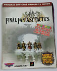 FINAL FANTASY TACTICS PRIMA&#39;S OFFICIAL STATEGY GUIDE INCLUDES TOYS&#39;R&#39;US REF CARD