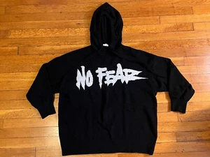 No Fear x H&M Hoodie Sweater Women's Small Black White Retro - Picture 1 of 10