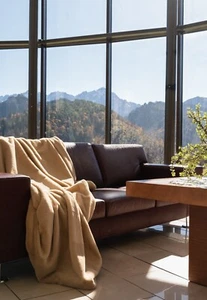 EXTREMELY Soft Faux Fur Throw Blanket - Mink Fur Blanket - 4 colours available - Picture 1 of 24