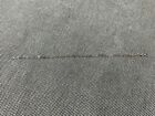 Vintage Włochy Włoski srebrny łańcuszek Bransoletka ogniwo łańcuszka podpisana ze znakiem producenta