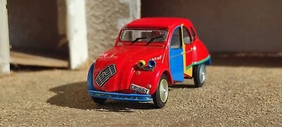 1/43 Eligor CITROËN 2cv La 2 Cv Cubiste         Picasso 's collection déco art  - Photo 1/4