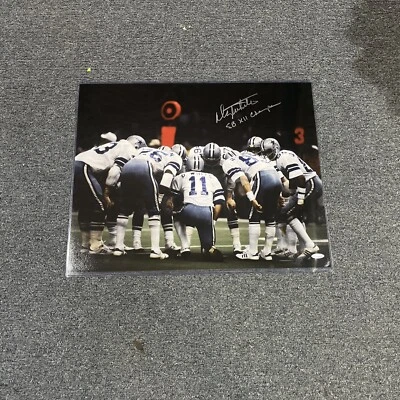 Danny White Dallas Cowboys 16x20 Signed & Inscribed Photo TRIStar Holo - Image 1 of 3