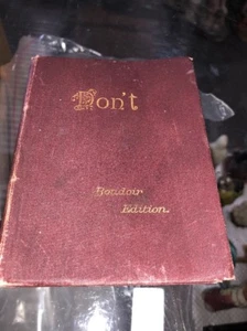 Don't, Boudoir Edition (Hardcover) by Censor (Author) - Picture 1 of 11