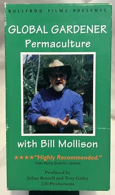 Global Gardener - Permaculture [VHS Tape] Bill Mollison - 761326675531 - Image 1 of 3