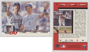 1995 Upper Deck Collector's Choice Robin Yount George Brett Dave Winfield HOF