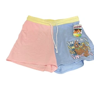 Scooby-Doo Snacks Shorts Color Block Lounge Graphic Print Men's XXL - Picture 1 of 7
