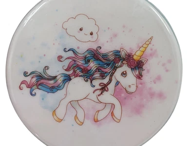 Precious Moments 191481 Find Your Rainbow Unicorn Ceramic Covered Box NIB - Image 1 of 4