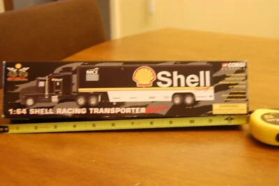 Corgi Classics Toy Shell Racing Transporter 1/64 Shell Motorsports NIB,x trailer - Image 1 of 4