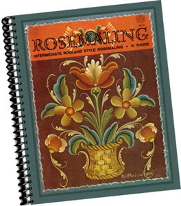 Vi Thode 1979 ROSEMALING Intermediate Rogland ~ Decorative PAINTING TECHNIQUES - Bild 1 von 17