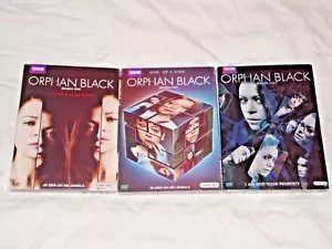 Orphan Black Seasons 1-3, 1 2 3, DVD, BBC, Tatiana Maslany, New & Sealed - Picture 1 of 12