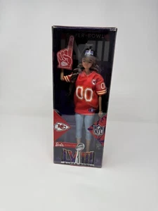 New NFL Super Bowl LVIII Champions Barbie Doll Kansas City Chiefs - Picture 1 of 1