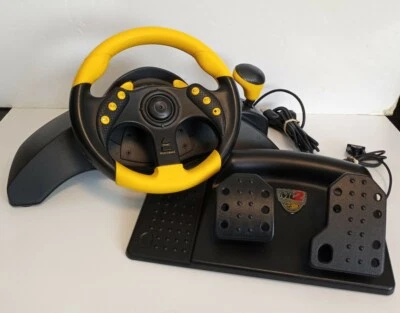 Mad Catz Mc2 Professional Gamers Series 6320 universal Wheel and Pedals used  - Image 1 of 4