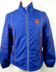 New York Mets Womens S or M Windbreaker Jacket w/Removable Sleeves NYM 11