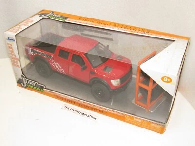 JADA JUST TRUCKS 2011 FORD F-150 SVT RAPTOR PICK UP BRIGHT RED NEW IN BOX - Image 1 of 3
