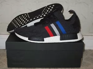 Adidas NMD R1 PK Tri Color Rayas Negro Blanco Para Hombre Talla 10 ¡NUEVO! BB2887 2016 - Imagen 1 de 10