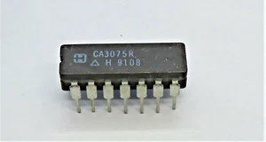 Harris CA3075R FM-IF VERSTÄRKER-LIMITER DETEKTOR & AUDIO-VORVERSTÄRKER 14-PIN - Bild 1 von 3