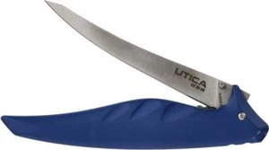 Utica Slayer Pocket Fish Filet Knife 6" 440 Stainless Blade Grip Handle-917050CP - Picture 1 of 1