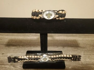 Free Shipping.New Orleans Saints NFL Paracord Bracelet - Picture 1 of 1