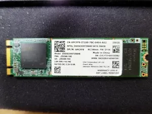 INTEL ssdsckkf256h6 0PCFF9 SSD 256GB m.2 sata - Picture 1 of 1