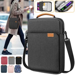 For Samsung Galaxy Tab S10+/S9+/A9+ Tablet Carry Case Pouch Shoulder Bag Handbag - Picture 1 of 14