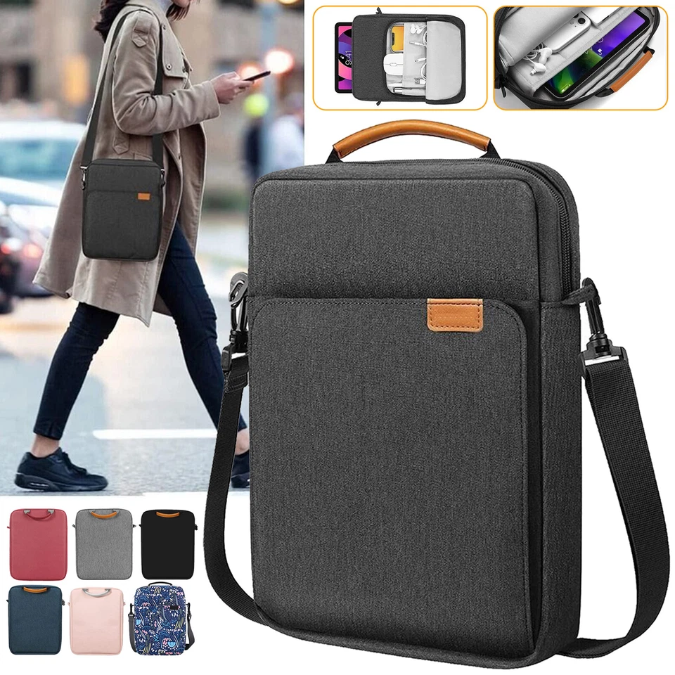 For Samsung Galaxy Tab S10+/S9+/A9+ Tablet Carry Case Pouch Shoulder Bag Handbag - Image 1 of 4