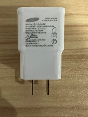 Genuine OEM Samsung Galaxy 10W 5V USB Charger Travel Adapter EP-TA12JWE - Image 1 of 3