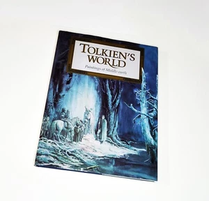 Tolkien's World Paintings of Middle-earth JRR Tolkien Book HCwDJ 1992 EXC COND - Imagen 1 de 10