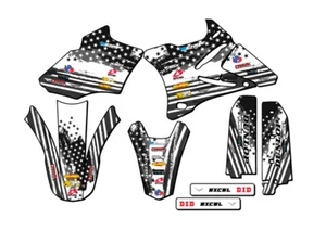 2002-2014 YZ 85 MERICA Grey Senge Graphics Kit Compatible with Yamaha - Picture 1 of 10