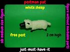 Postman Pat Sds Medium Size WHITE SHEEP Figure 2.5 cm High FREE POST