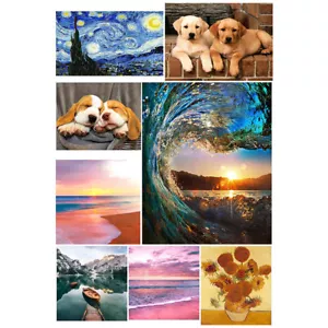 5D Diamond Painting Kits for Adults Beginners 12"x16" DIY Home Wall Decor - Picture 1 of 26