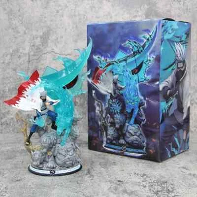 26.5Cm Naruto Anime Action Figures Standing Kakashi Statue Collection With BOX!. - Image 1 of 4