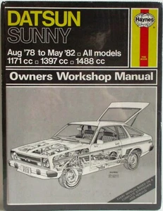 Haynes - Datsun Sunny / Aug 1978 to May 1982 / All Models Owners Workshop Manual - Picture 1 of 7