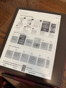 Kindle Scribe 32GB with Premium Pen and Premium Leather Case Bundle (2022) - Picture 1 of 12