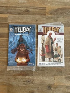 Hellboy Winter Special Dark Horse Comic Block + 1953 Beyond The Fences Sealed - Picture 1 of 5