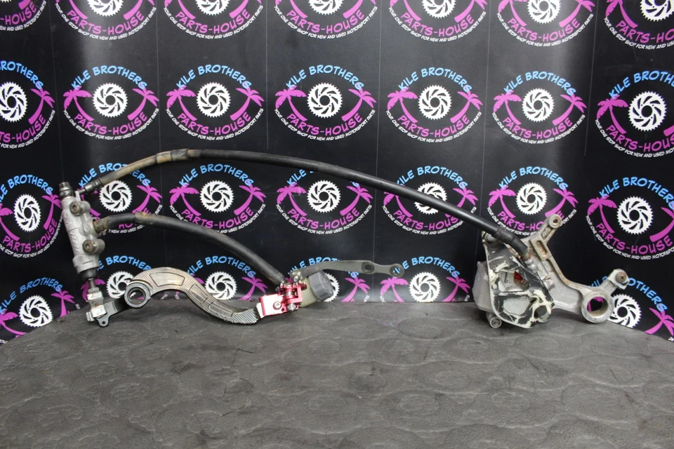 2001 年 HONDA 00-01 CR250R 原始设备制造商后背制动计算器 Master CYLINDER LEVER  — 第 1/4 张图片