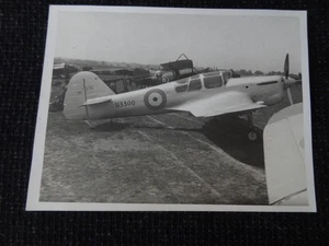 Miles Master at RAF Northolt Ruislip 1939 Photo by Dennis Taylor WWII RAF FAA 1 - Picture 1 of 2
