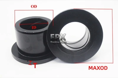 1PC Excavator Bucket Bushing W/ flanges (ID x OD x H) BUSHING ,BEARING SLEEVE - Image 1 of 4