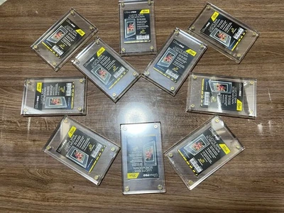 Ultra Pro 35pt Lucite Brick Screw Down UV Protection UV Cut Set of 10 Free - Image 1 of 4