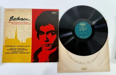 Concerto No 3 In C Minor For Piano And Orchestra, Capitol Records P 18002 LP - Image 1 of 4