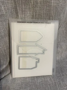 Stampin' Up! HOMEMADE HOLIDAY Framelits Dies 135857 Houses Christmas - Picture 1 of 1