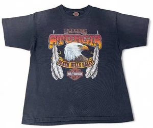Camiseta De Colección Harley Davidson 1993 Sturgis XL Manga Puntada Única Black Hills EE. UU. - Imagen 1 de 12