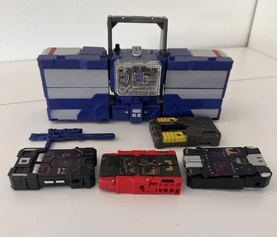 Transformers Titans Return Soundwave Rumble Laserbeak & Ravage Lot READ - Image 1 of 4