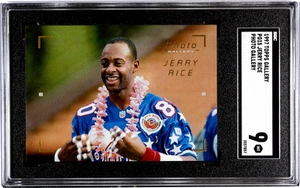Jerry Rice 1997 Topps Gallery Photo Gallery PG-15 SGC 9 MT - Picture 1 of 2