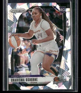 2024 Panini Prizm WNBA #65 Charisma Osborne Ice Prizms Phoenix Mercury Rookie - Picture 1 of 2