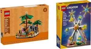 **NEUF** 2025 Lego African Savanna Diorama 40784 et grande roue 40758 **scellé** - Photo 1/6