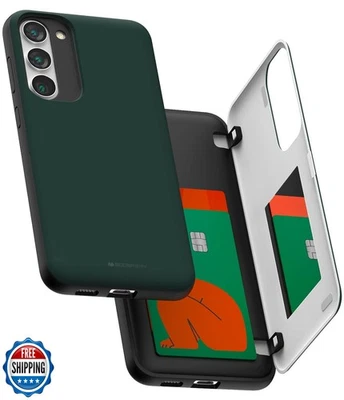 GOOSPERY Parachoques Magnético para Puerta Compatible con Funda Galaxy S23 Plus, Portatarjetas Foto 1 de 4